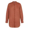 Marco, camisa en ramio rojo
