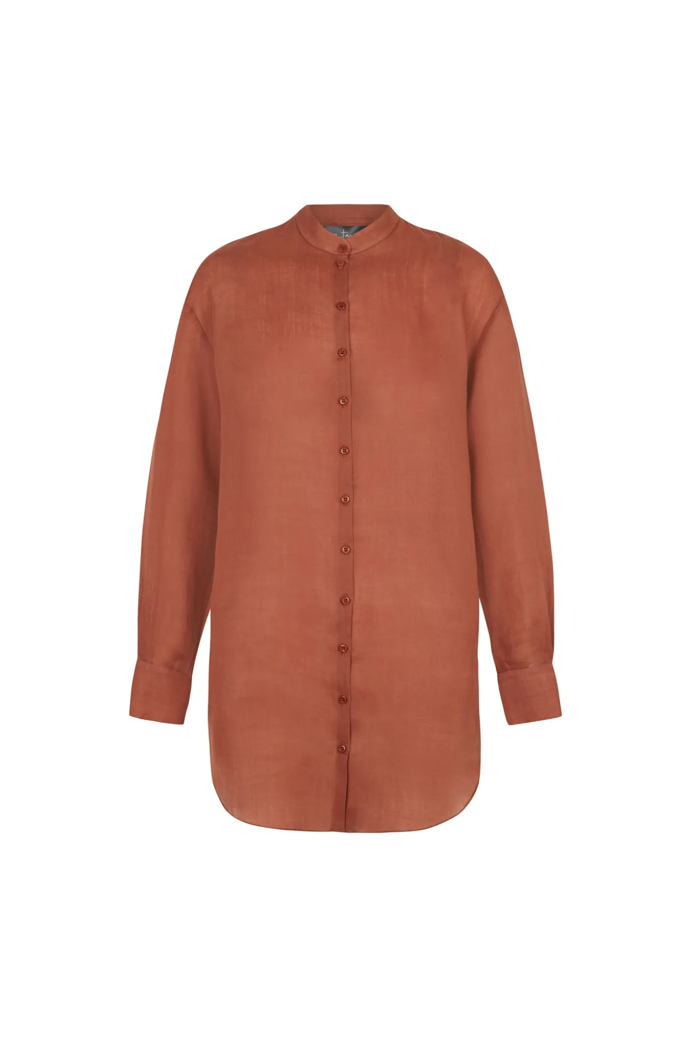 Marco, camisa en ramio rojo