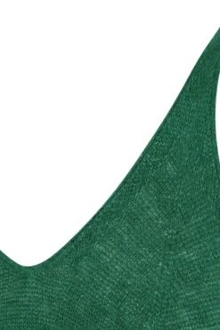 Marlon, green top in baby alpaca and merino wool