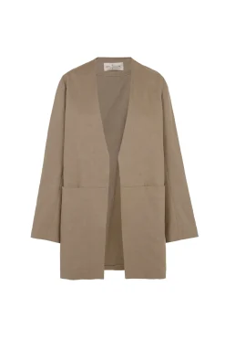 Mas, mink linen jacket