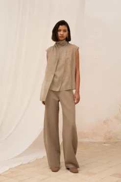 Mas, mink linen pants