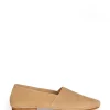 Mat, men's suede slipper camel