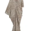 Mayu, vestido en seda organica ayaz print