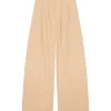 Mira, pantalón de talle alto melocotón claro