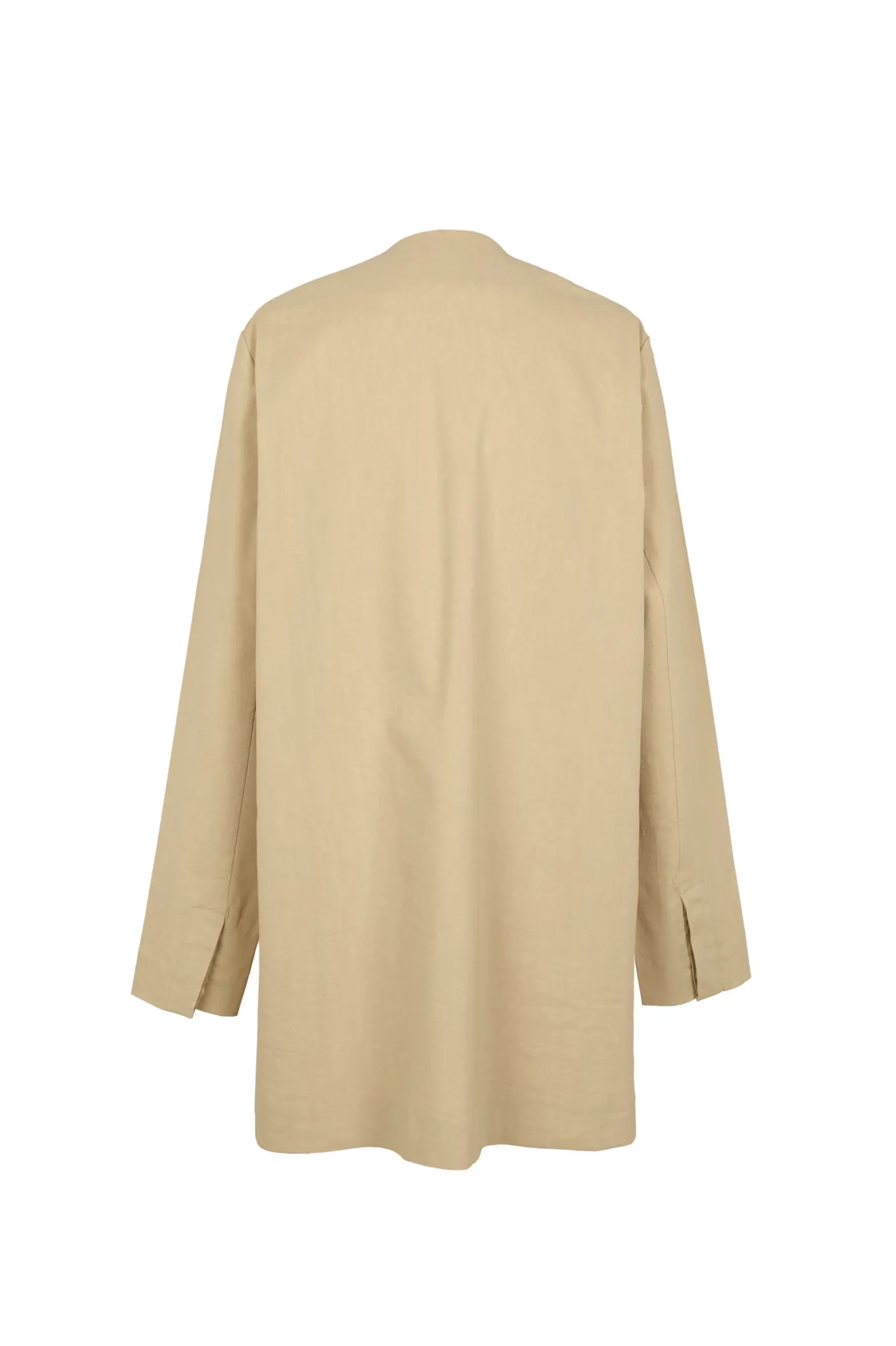 Mite, chaqueta oversize beige