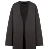 Mite, chaqueta oversize grafito