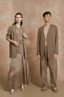 Mite, cocoa oversized jacket
