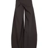 Mite, pantalon envolvente grafito