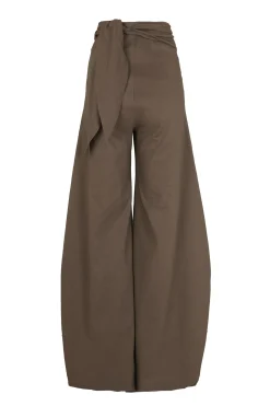 Mite, pantalon envolvente cacao