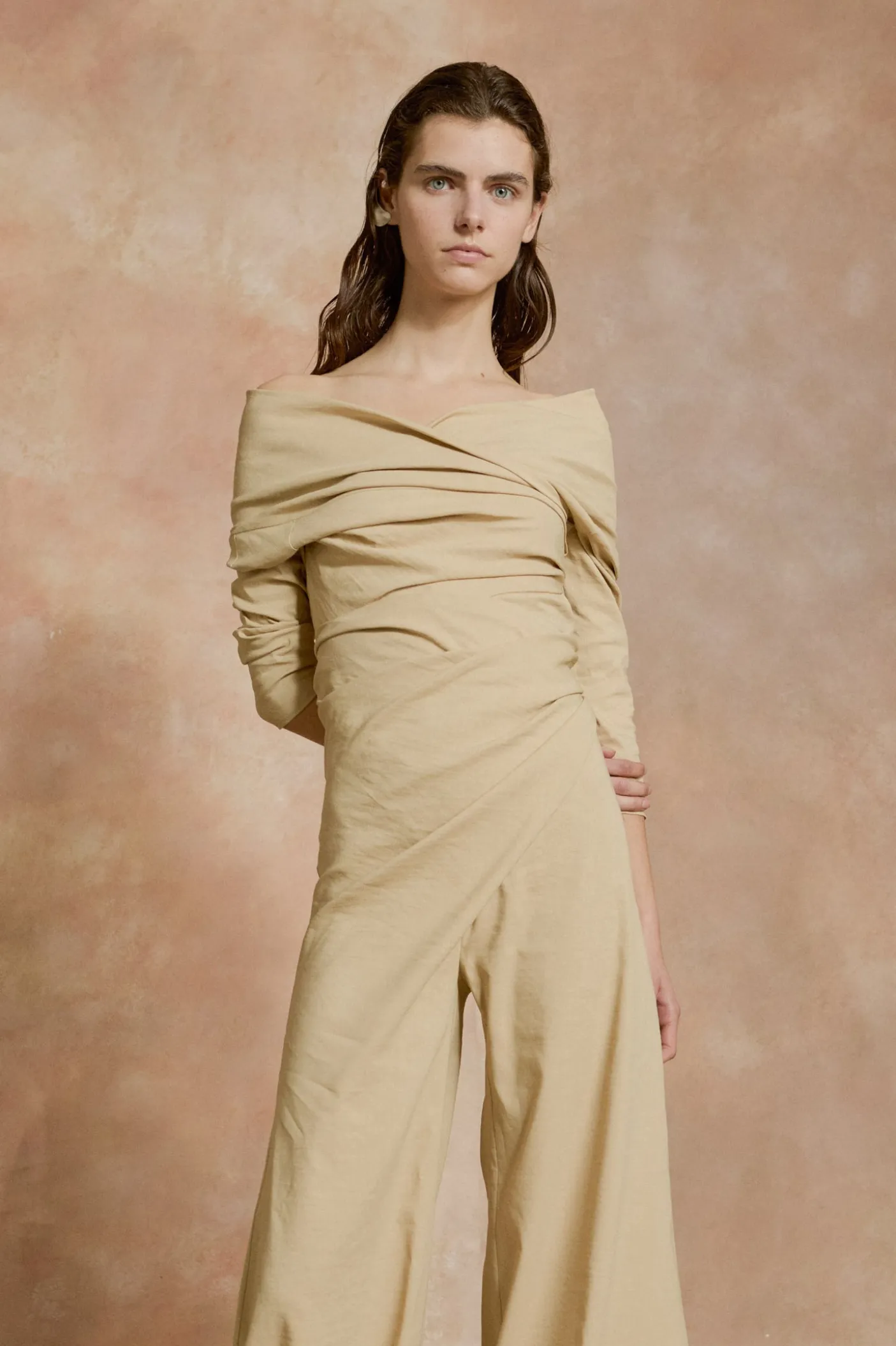 Mite, top beige