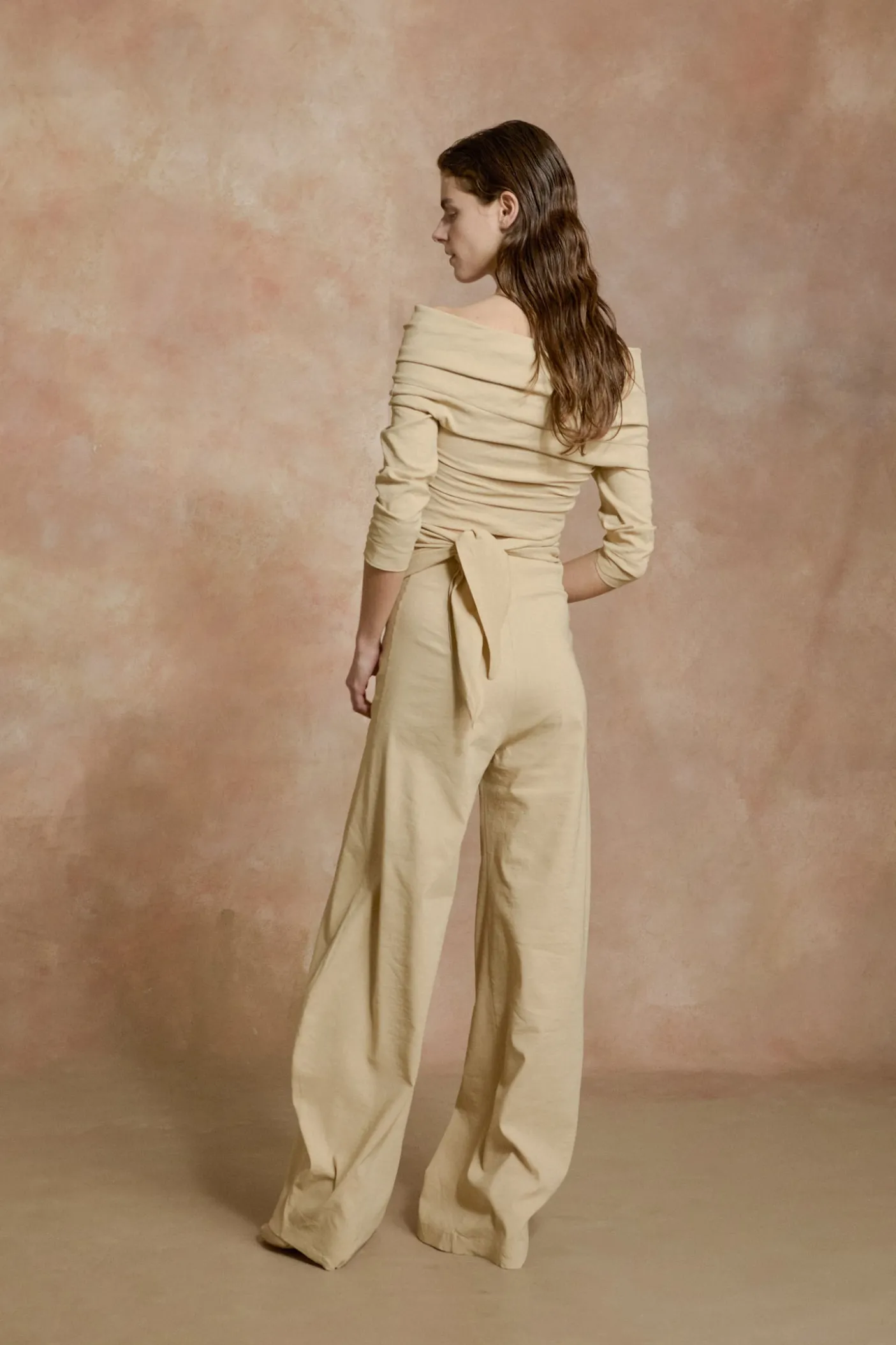 Mite, top beige