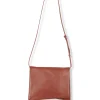 Modular, bolso en cuero teja