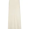 Mona, ivory linen and silk skirt