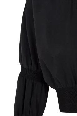 Morgan, vestido en lino y seda gris humo