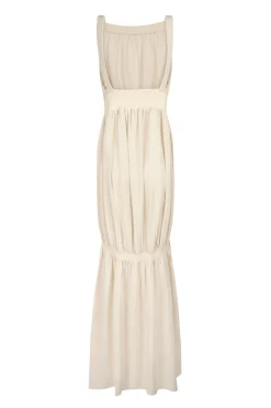 Morgana, vestido de tirantes marfil