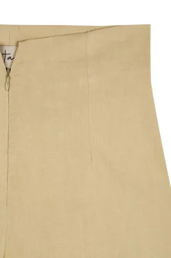 Mota, beige straight pants