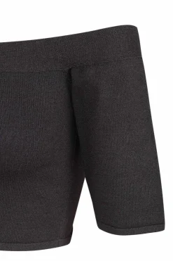Naim, crop top de punto arándano