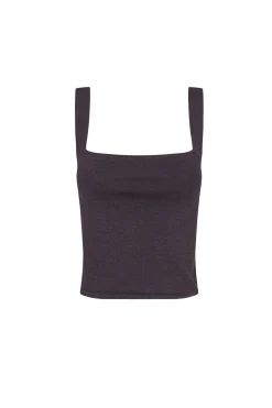 Nayla, blueberry knit top