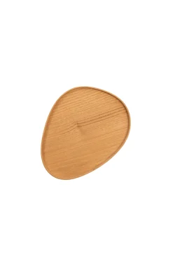 Oeuf, bandejas en madera de castaño