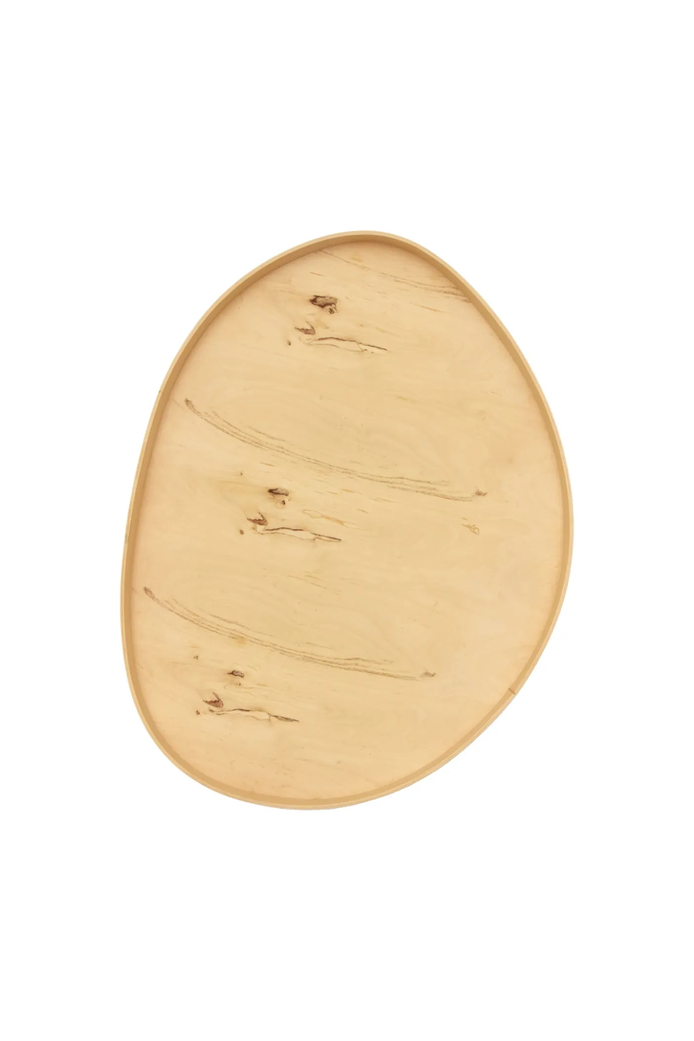 Oeuf, bandejas en madera de naranjo