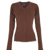 Ojala, cardigan de lana y cachemir blush
