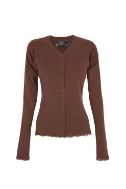 Ojala, cardigan de lana y cachemir blush