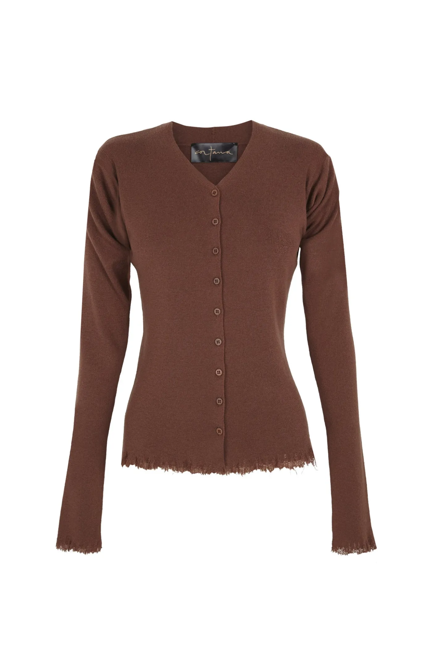 Ojala, cardigan de lana y cachemir blush