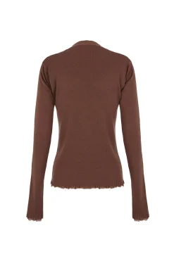 Ojala, cardigan de lana y cachemir blush