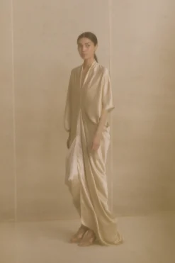 Ona, champagne dress