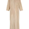 Ono, vestido camisero beige maltinto