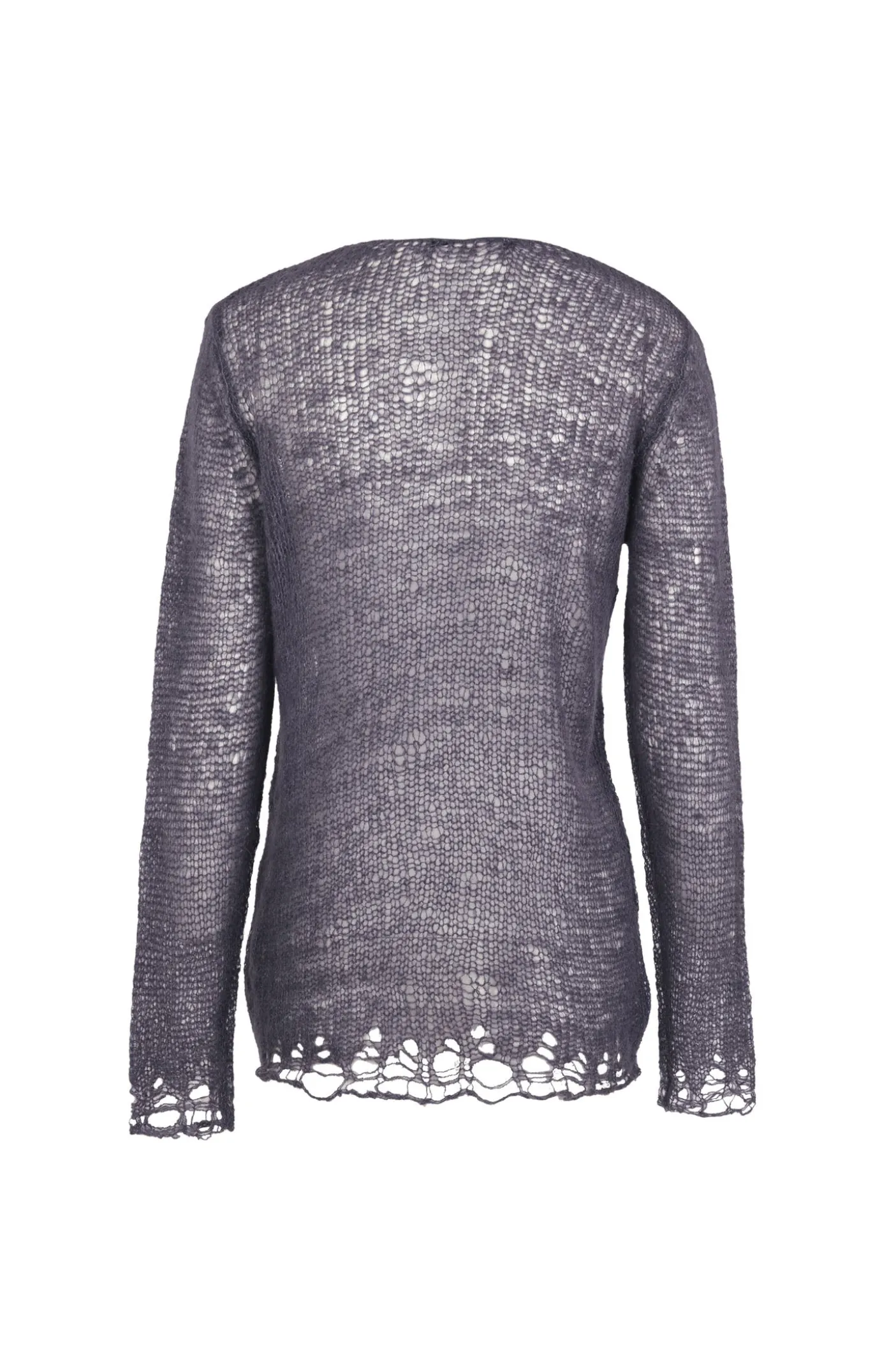 Onye, jersey en alpaca, seda y cachemir gris