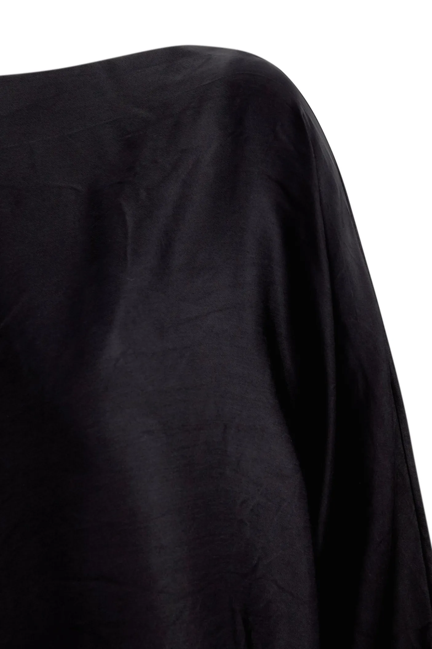 Oona, black cupro top