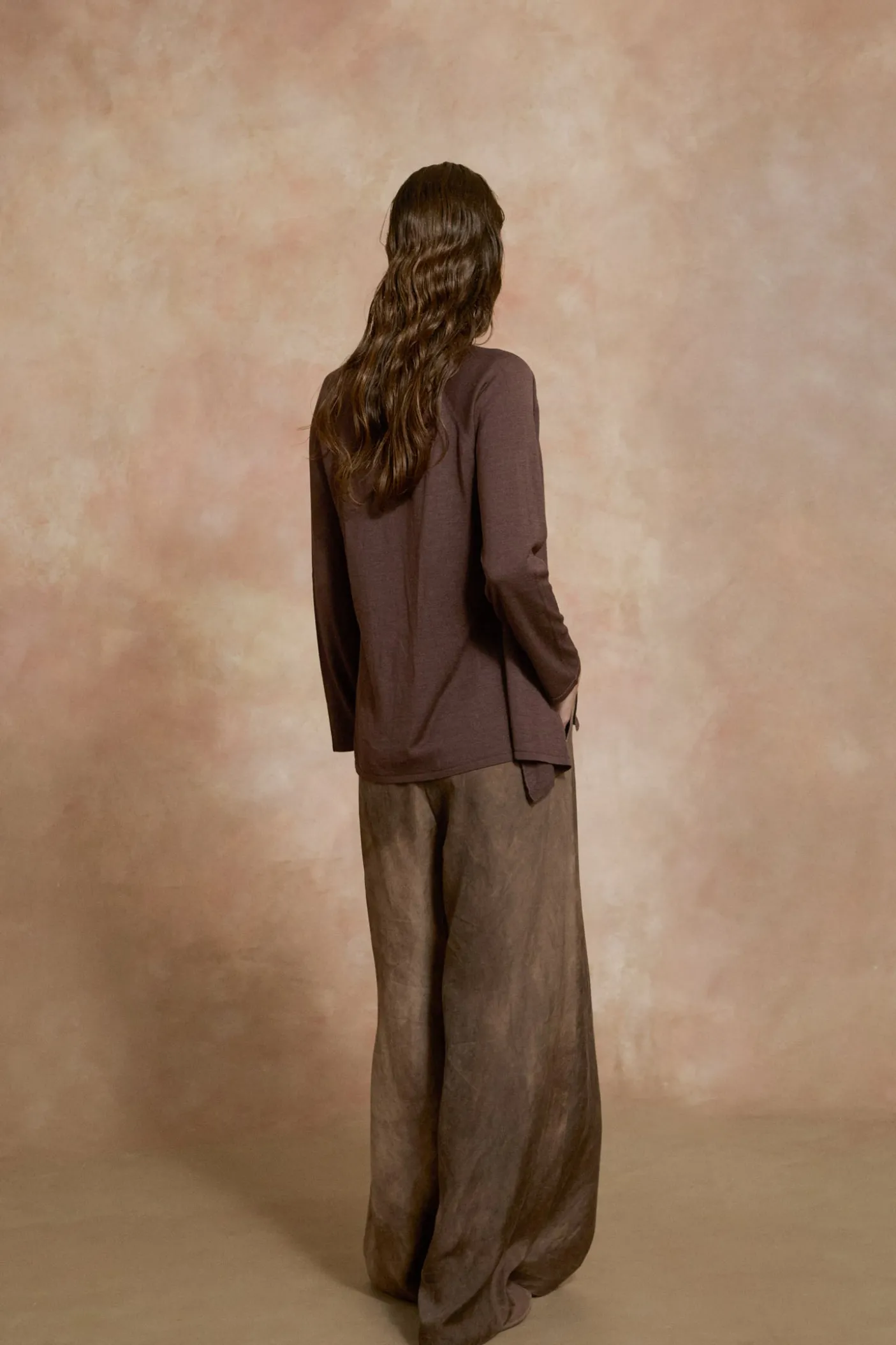 Opalo, pantalon cacao maltinto