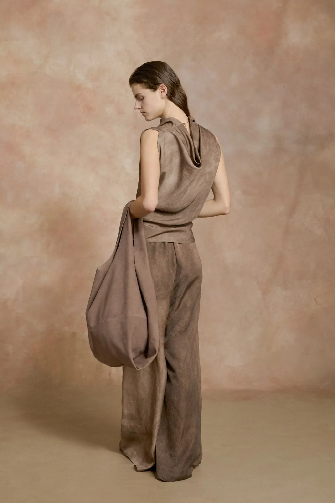 Opalo, pantalon cacao maltinto