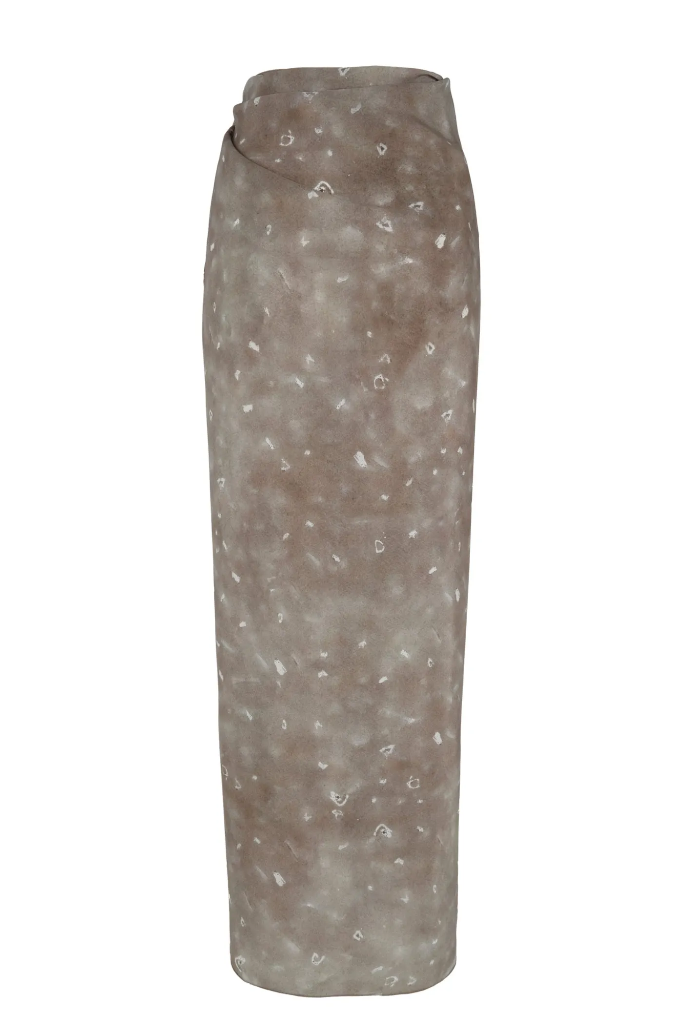 Pareo, ayaz print silk wrap skirt