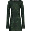 Paris, printed silk top