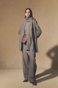 Patti, gray virgin wool jacket