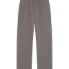 Patti, gray virgin wool pants