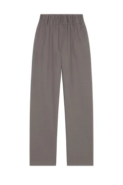 Patti, gray virgin wool pants