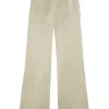 Paz, pantalon de campana nacar