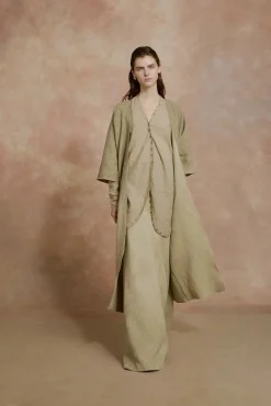 Piano, sage green transformable blouse