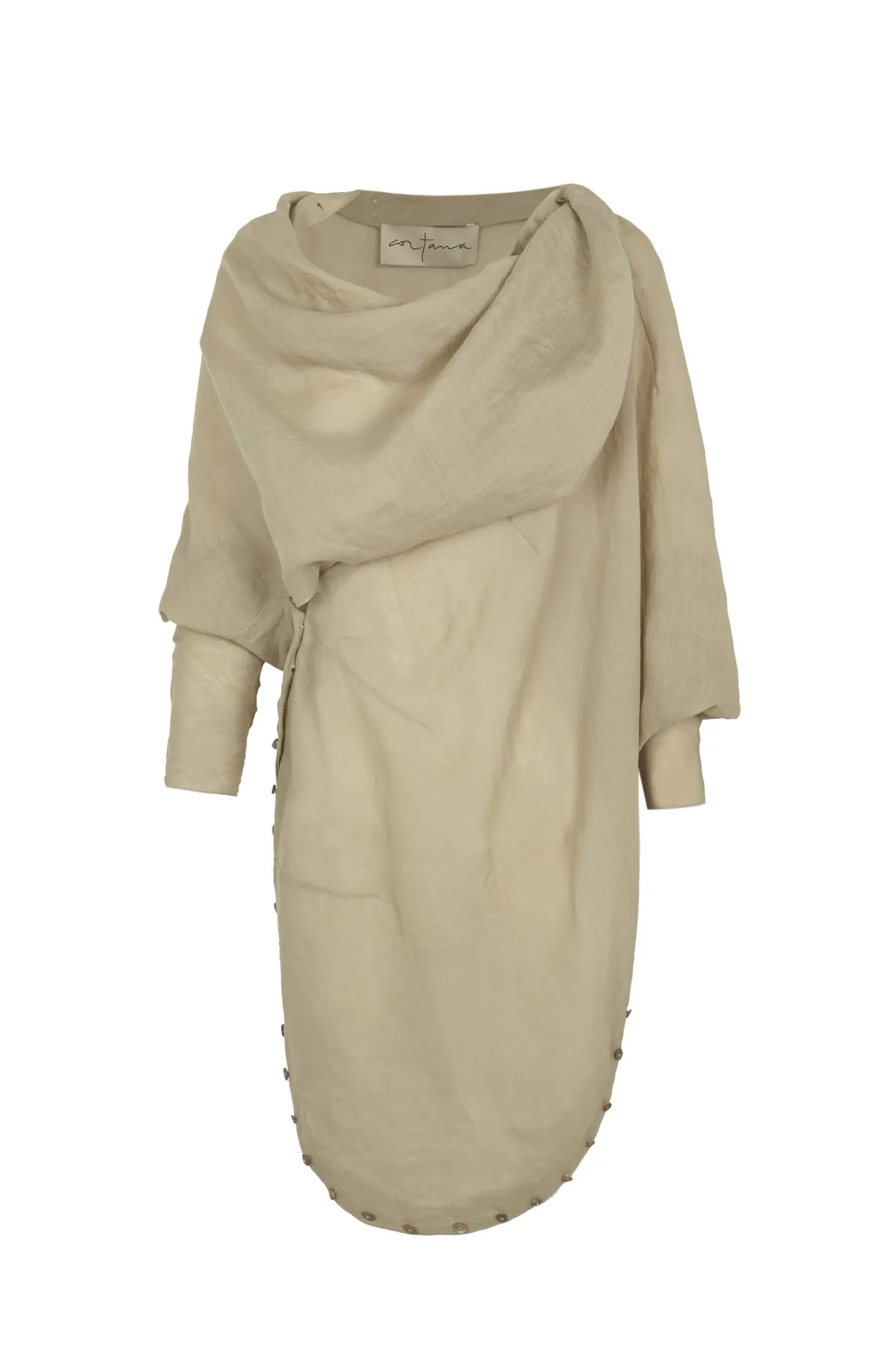 Piano, sage green transformable blouse