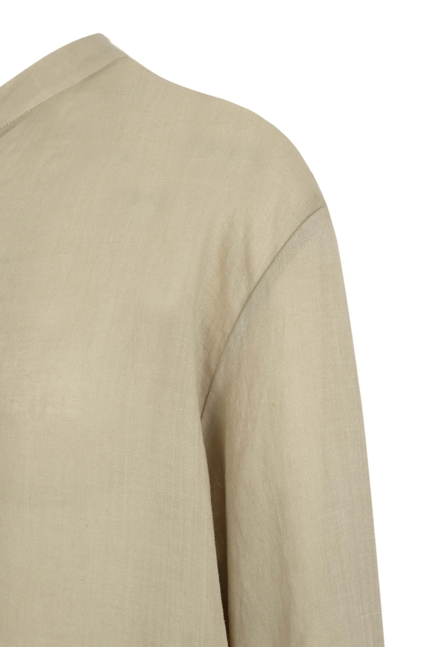 Raoul, camisa de ramio verde salvia