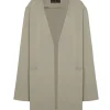 Rocco, jacket in linen and gray virgin wool