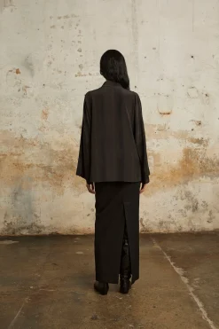Rocio, silk shirt