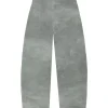 Ryo, fade aqua striped pants