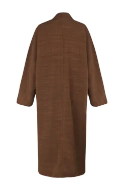 Saga, long cinnamon jacket