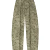 Salma, herba print silk pants