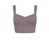 She, top bustier lavanda