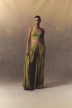 She, top bustier lavanda